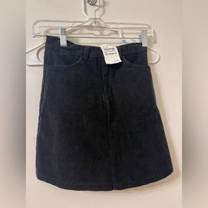 cute corduroy mini skirt!